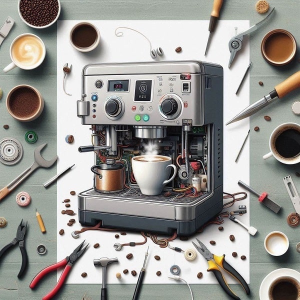 علت چشمک زدن چراغ قهوه ساز مباشی