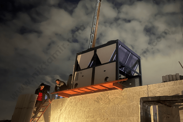 راه اندازی چیلر تراکمی در تهران