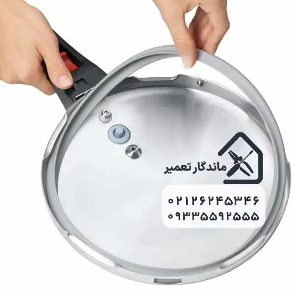 بسته نشدن درب زودپز و سوت نزدن ودپز به علت خرابی واشر