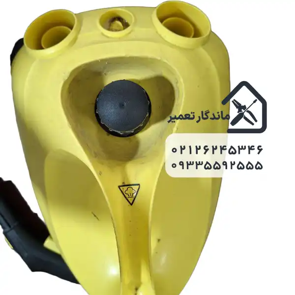 درب کهنه و فرسوده بخارشوی کارچر - نیازمند تعمیر یا تعویض برای جلوگیری از نشتی بخار