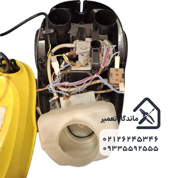 صدای تق تق در بخارشو به دلیل لق بودن اجزا